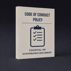 Code of Conduct Policy – Essential HR Governance Document
