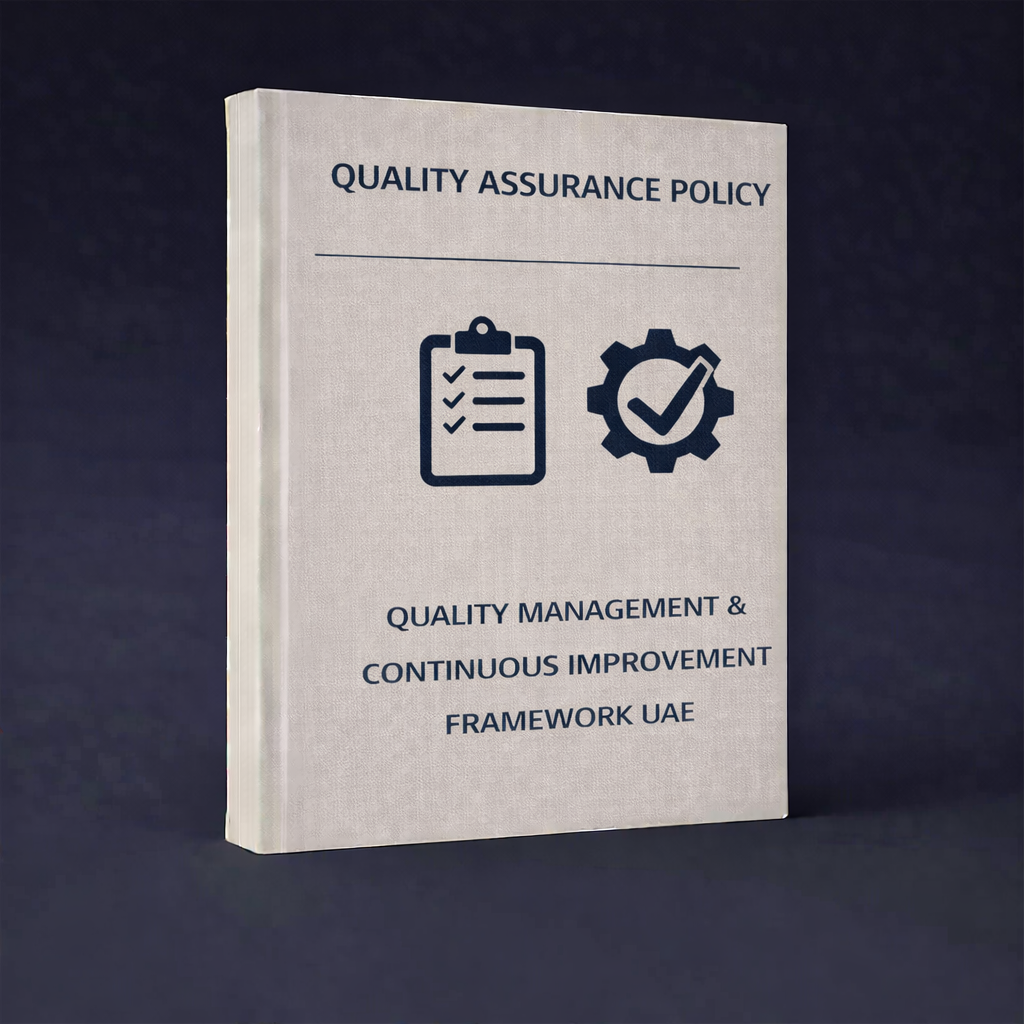 Quality Assurance Policy – Quality Management & Continuous Improvement Framework UAE